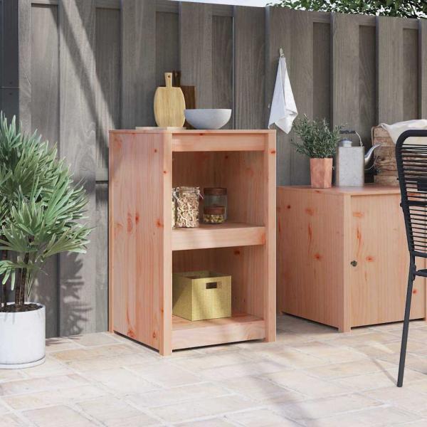 ARDEBO.de - Outdoor Küchenregal 55x55x92 cm Massivholz Douglasie