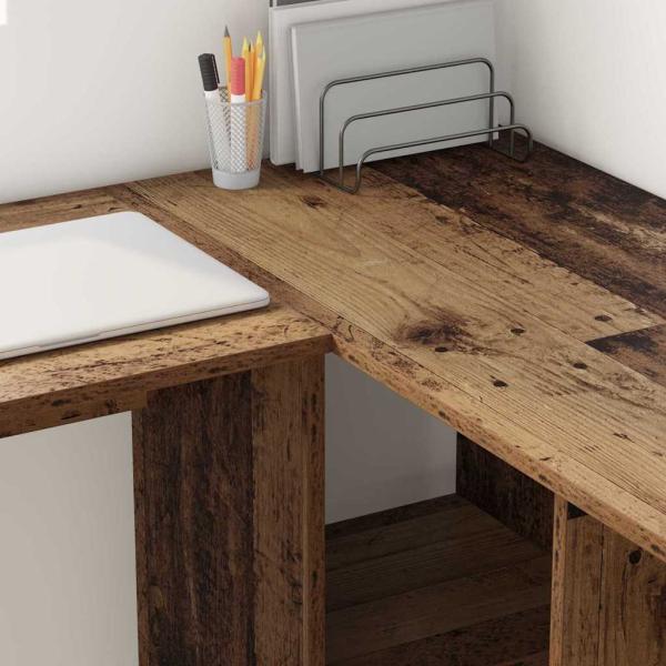 Alter Holz Computertisch Altes Holz Holzwerkstoff Mittel