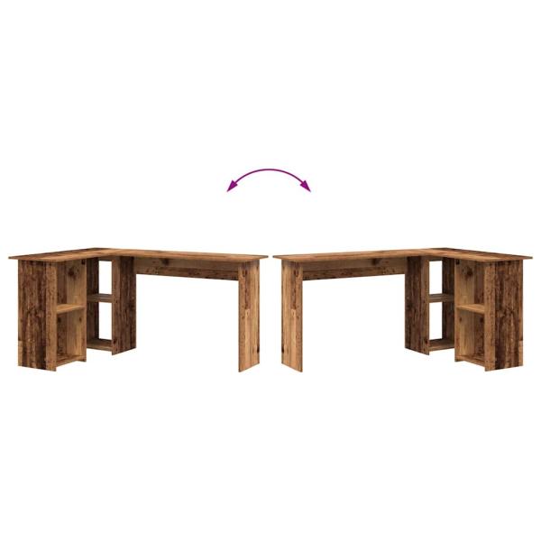 Alter Holz Computertisch Altes Holz Holzwerkstoff Mittel