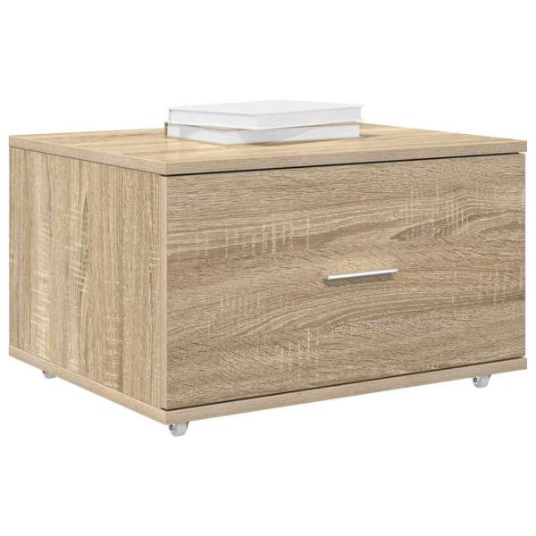 Schubladenschrank Sonoma Eiche Holzspanplatte Mittel