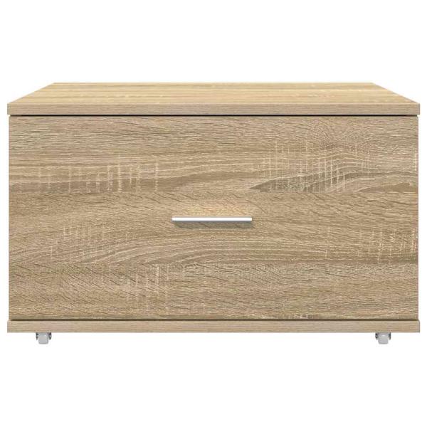 Schubladenschrank Sonoma Eiche Holzspanplatte Mittel