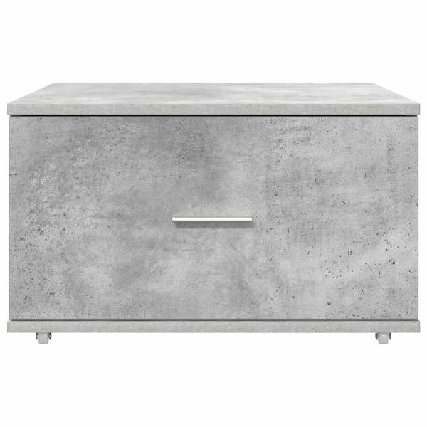 Schubladenschrank Beton grau Beton Mittel Türen
