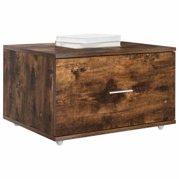 Schubladenschrank Geräucherte Eiche MDF mit Furnier