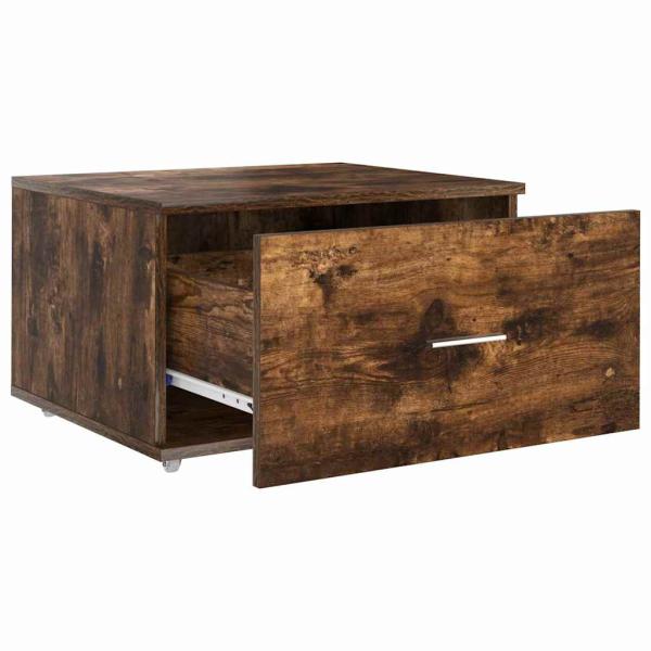 Schubladenschrank Geräucherte Eiche MDF mit Furnier