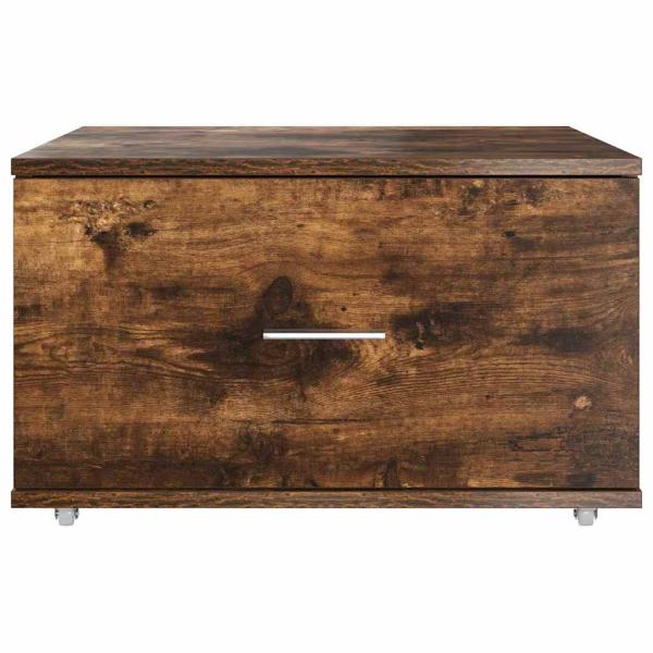 Schubladenschrank Geräucherte Eiche MDF mit Furnier