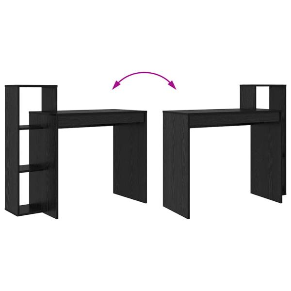 Computertisch Schwarze Eiche