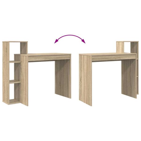 Schreibtisch Sonoma Eiche Spanplatte Mittel