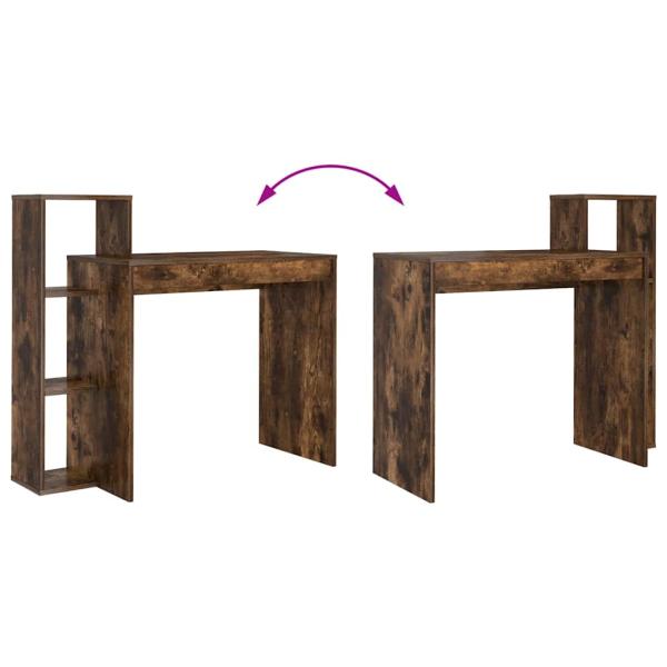 Schreibtisch Geräucherte Eiche Spanplatte Mittel Schreibtisch