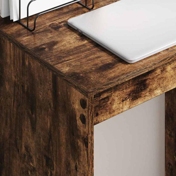 Schreibtisch Geräucherte Eiche MDF 60 x 40 x 76 cm Langlebig