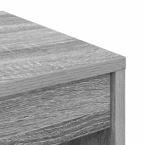 Schreibtisch Grauer Sonoma Spanplatte 60 x 40 x 76 cm