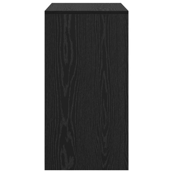 Schreibtisch Schwarz Eiche Holzwerkstoff 70 x 40 x 76 cm