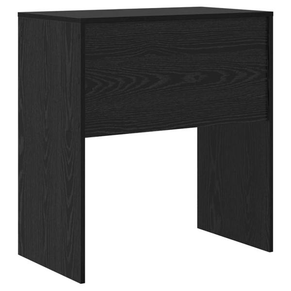 Schreibtisch Schwarz Eiche Holzwerkstoff 70 x 40 x 76 cm