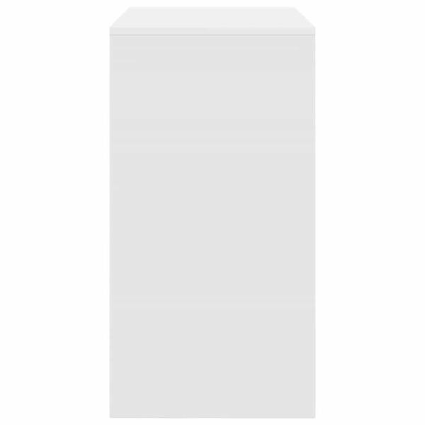 Schreibtisch Weiß MDF 80 x 40 x 76 cm Schlicht Schreibtisch