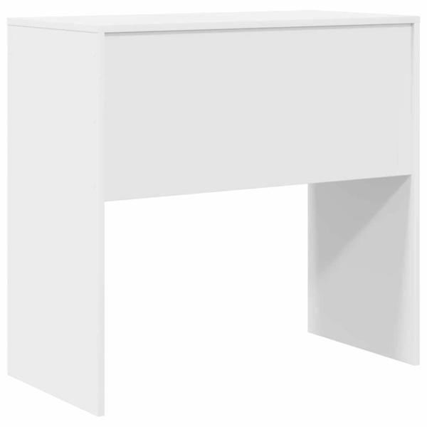 Schreibtisch Weiß MDF 80 x 40 x 76 cm Schlicht Schreibtisch