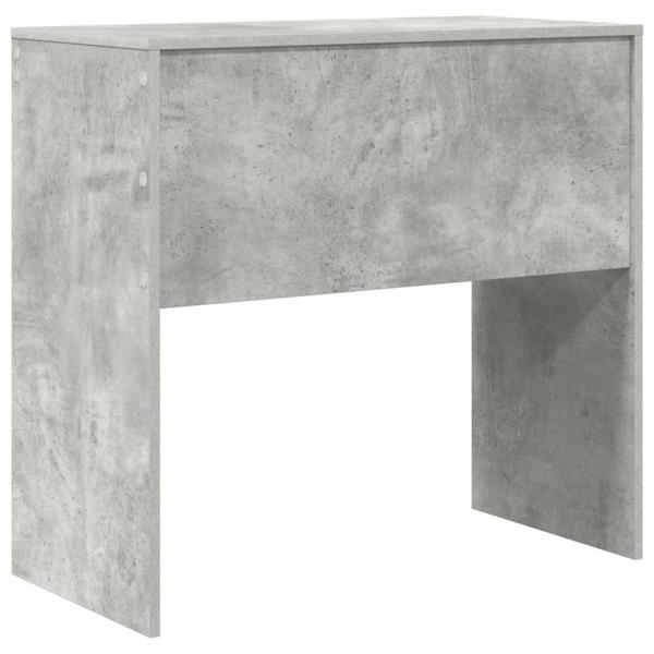 Schreibtisch Beton Grau Spanplatte, Beton Grau-Finish Mittel