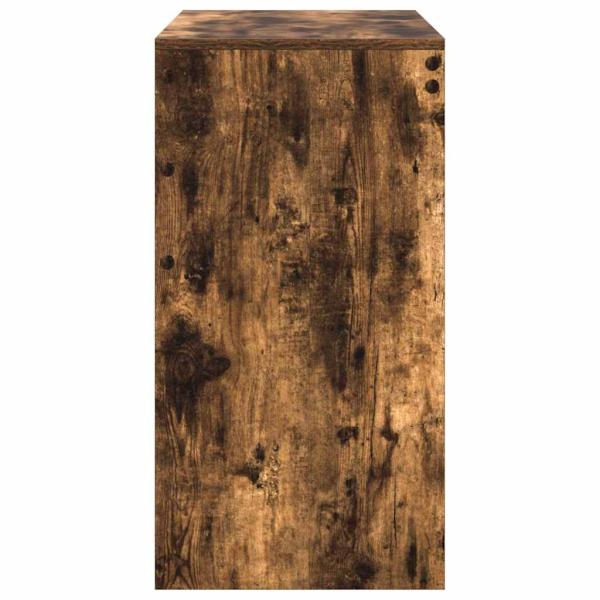 Schreibtisch Geräuchert Eiche Holzwerkstoff Kompakt Rechteckig