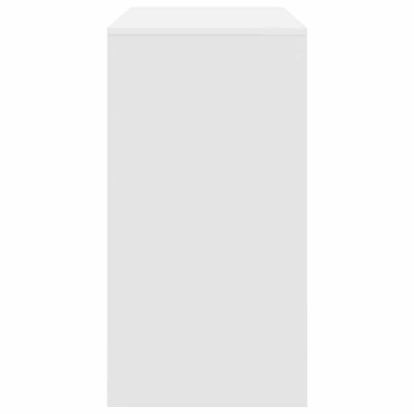 Schreibtisch Weiß Spanplatte Mittel Einfach Rechteckig