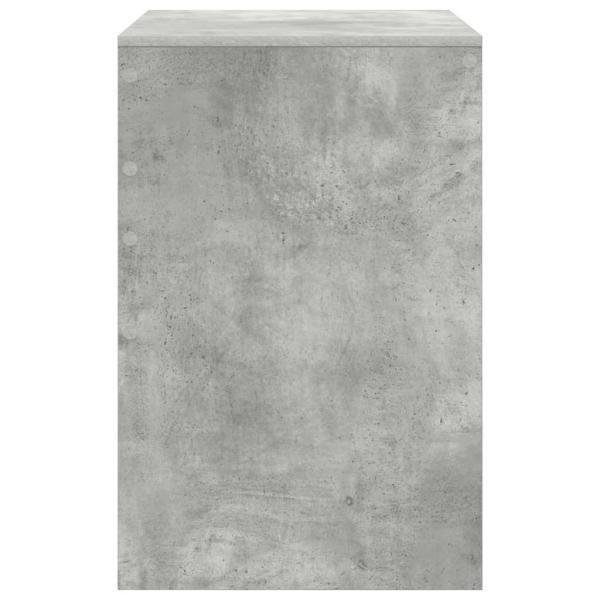 Schreibtisch Beton grau MDF mit Betonoptik 70 x 50 x 76 cm