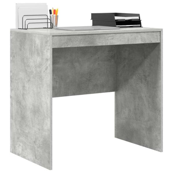 Schreibtisch Beton Grau 80x50x76 cm Spanplatte