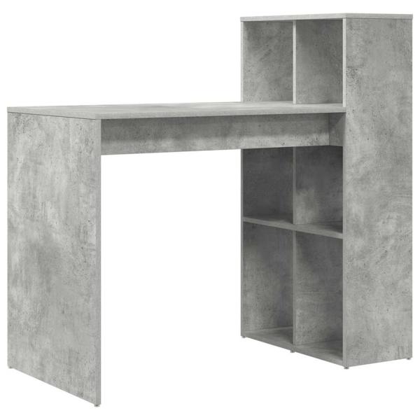 Schreibtisch Beton Grau Holzwerkstoff mit Betonoberfläche Mittel