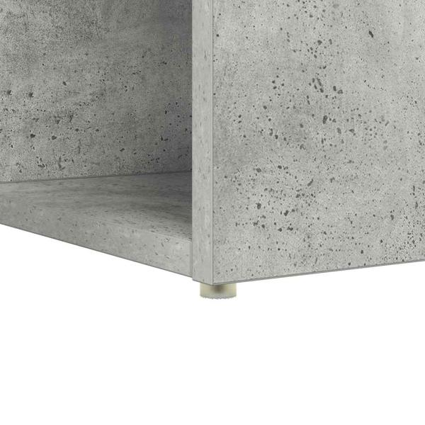 Schreibtisch Beton Grau Holzwerkstoff mit Betonoberfläche Mittel