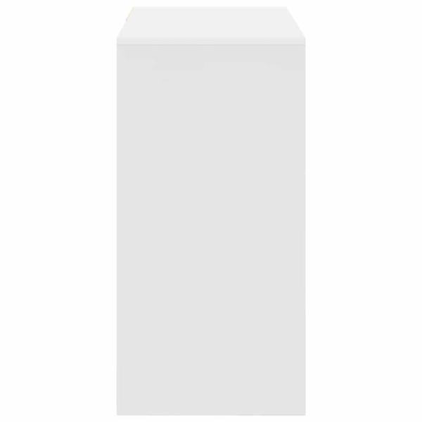 Weißer Schreibtisch Weiß MDF Mittel Stauraum Rechteckig