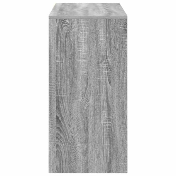 Grau Schreibtisch Grau Sonoma Spanplatte Mittel Stauraum