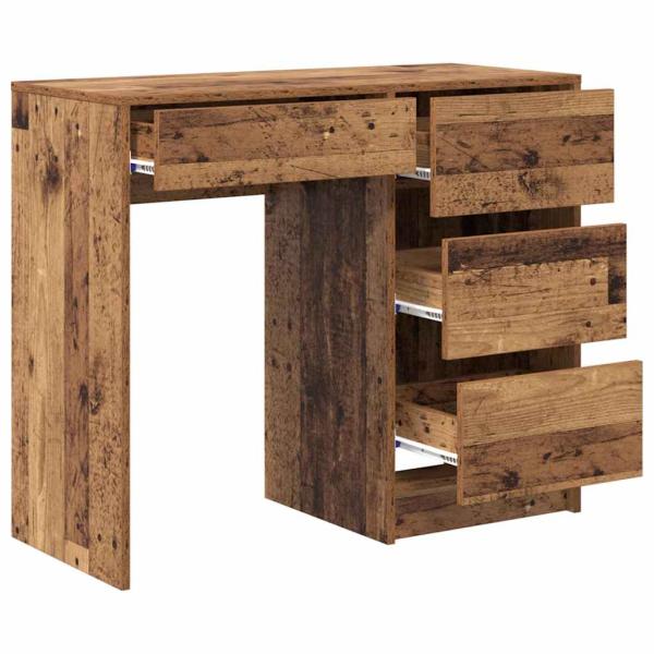 Alter Holztisch Alter Holz Technisches Holz Mittel