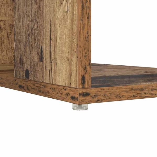 Brauner Schreibtisch Altes Holz Massivholz Altholz Standard