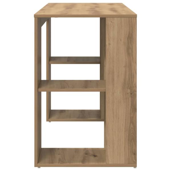 Artisan-Eiche Schreibtisch Artisan Eiche Holzwerkstoff Standard