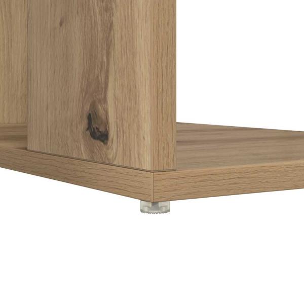 Artisan-Eiche Schreibtisch Artisan Eiche Holzwerkstoff Standard