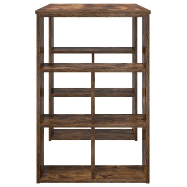 Eckschreibtisch Geräucherte Eiche Holzwerkstoff Mittel