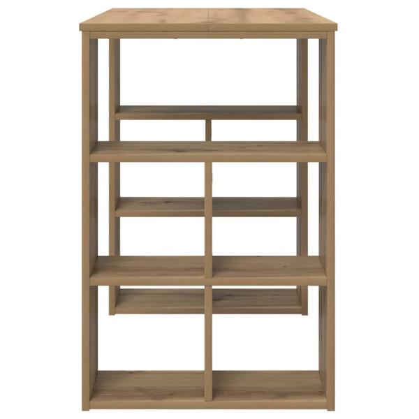 Eckschreibtisch Artisan Eiche Ingenieurholz Mittel Schlank