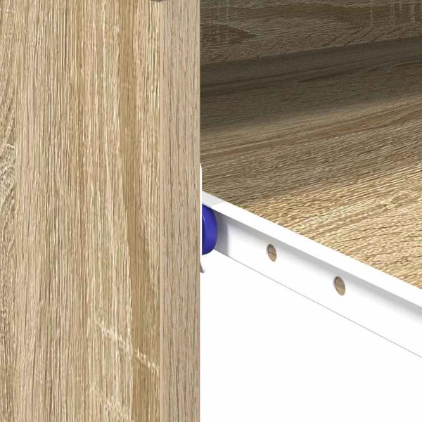 Computertisch Sonoma Eiche Holzwerkstoff Kompakt Computertisch