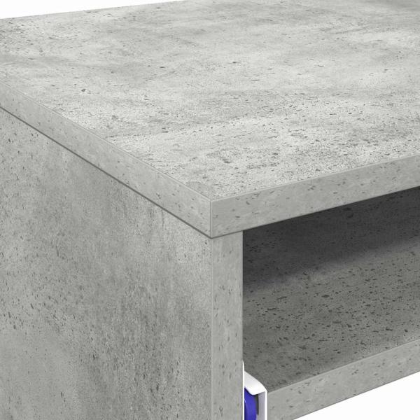 Computertisch Beton grau Spanplatte Betontisch Rechteckig