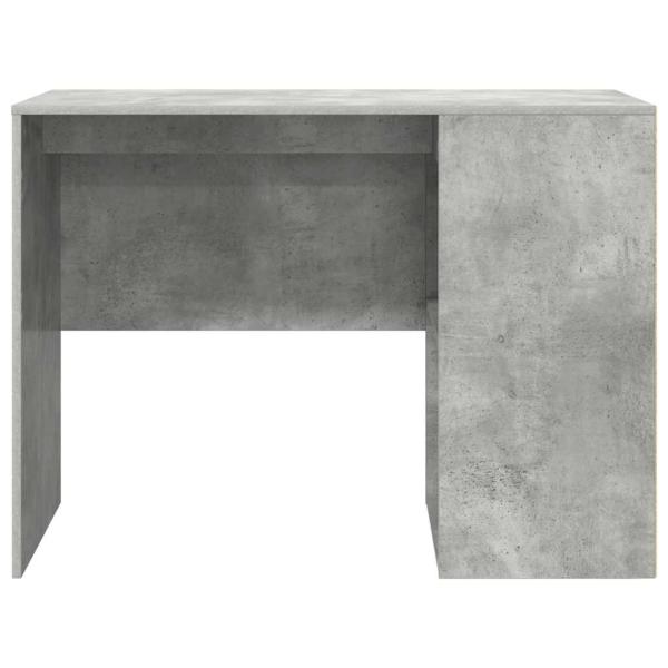 Schreibtisch Betongrau Holzwerkstoff Kompakt Stauraum