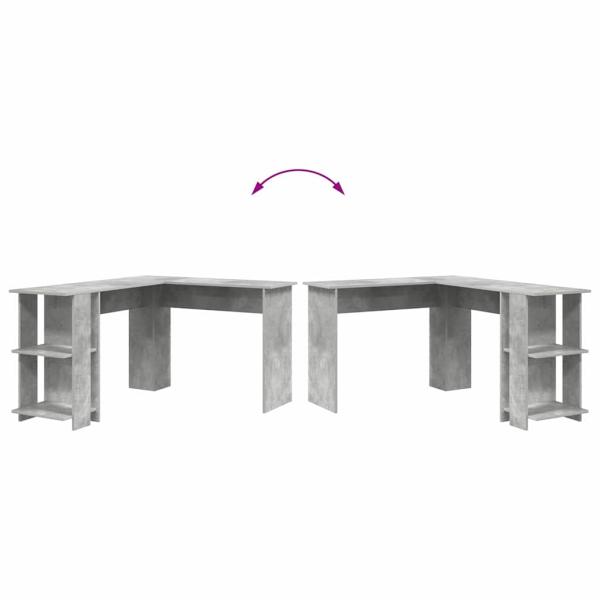 Moderner Grauer Betontisch Beton grau Spanplatte Mittel