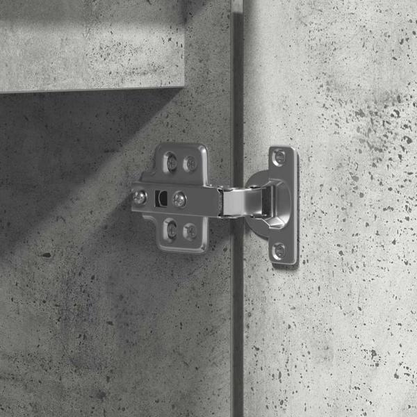 TV-Schrank Beton grau 100x38x49 cm Holzwerkstoff