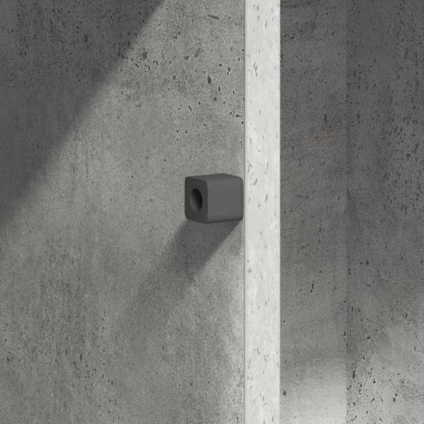 TV-Schrank Beton grau 100x38x49 cm Holzwerkstoff