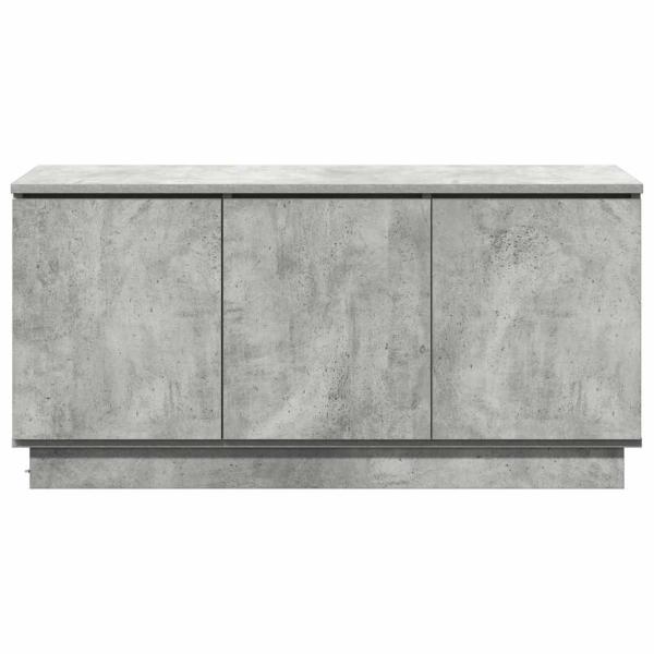 TV-Schrank Beton grau 100x38x49 cm Holzwerkstoff