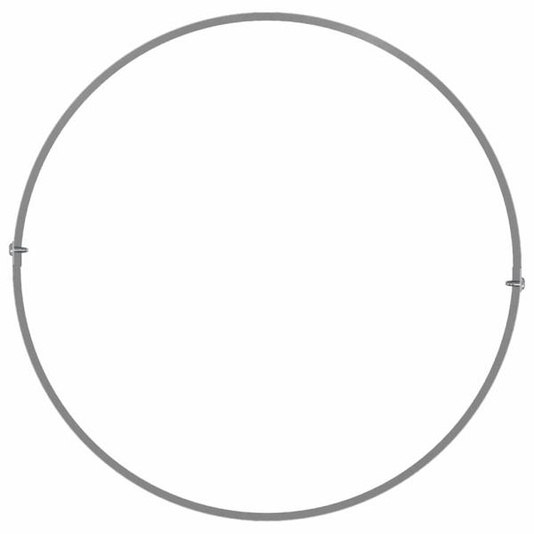 Verzinkter Metalltopf Verzinkt Verzinktes Metall 30 cm Durchmesser