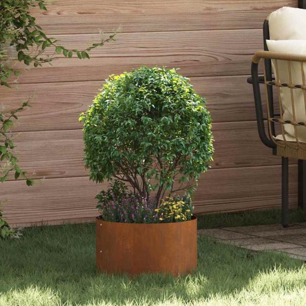 ARDEBO.de - Corten Stahl Pflanzkübel Cortenstahl Corten Stahl Medium