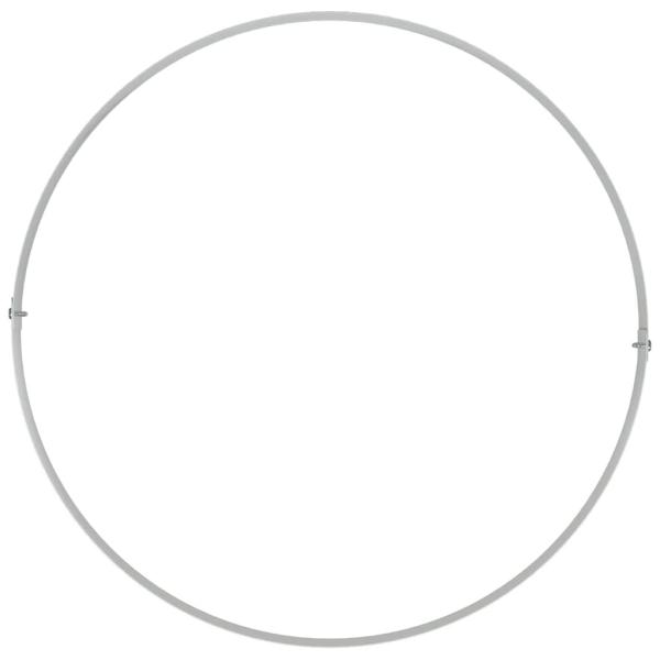 Großer weißer Metalltopf Weiß Metall Groß Pflanzgefäße