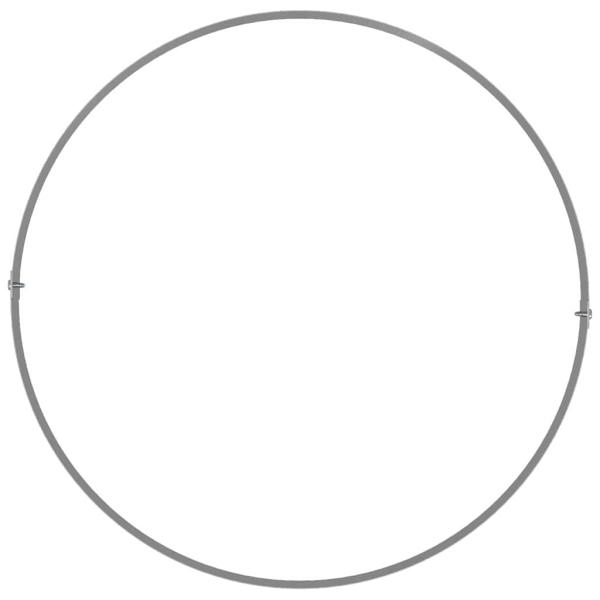 Grauer Metalltopf Galvanisiert Metall Klein Dekorative Intarsien