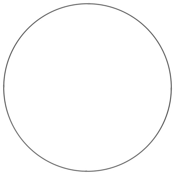 großer schwarzer Pflanztopf Schwarz Metall Groß