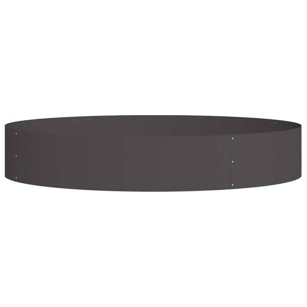 Schwarzes Pflanzgefäß Set Schwarz Metall Groß Langlebig