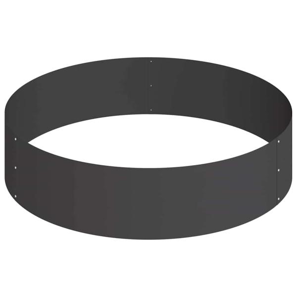 Metallpflanzgefäß Stahl/schwarz Stahl Groß Modular