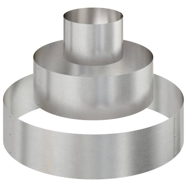 Metallpflanzer Edelstahl Groß Langlebig Pflanzer Zylindrisch