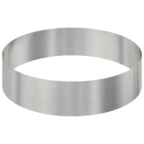 Metallpflanzer Edelstahl Groß Langlebig Pflanzer Zylindrisch