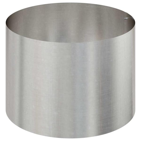 Metallpflanzer Edelstahl Groß Langlebig Pflanzer Zylindrisch